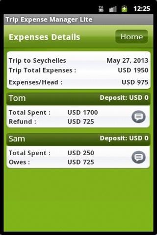 Trip Expense Manager - Lite截图5