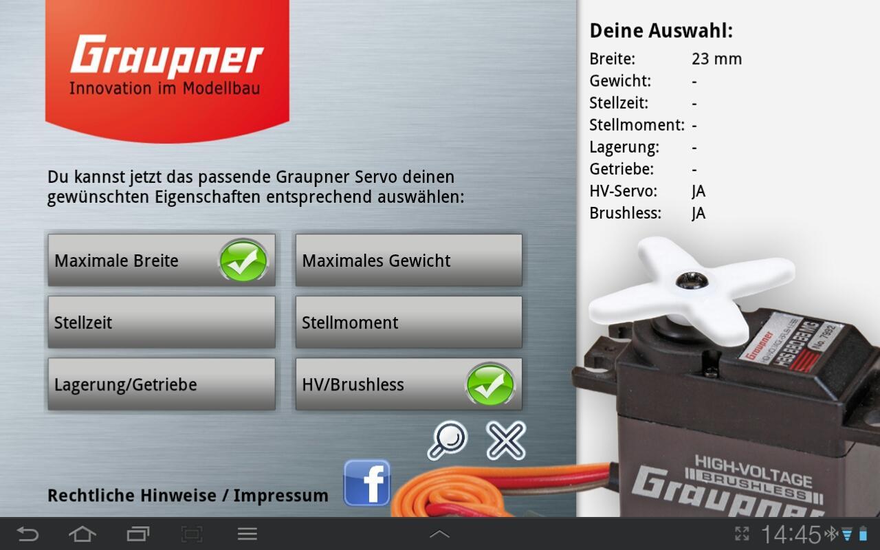 Graupner Servo Finder截图3