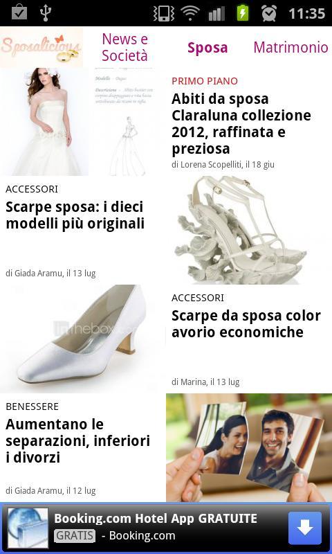 Matrimonio e abiti da sposa截图2