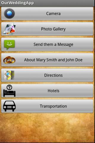 Our Wedding App截图1