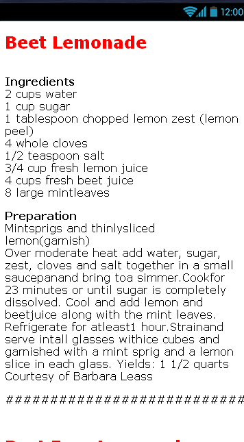 Lemonade Recipes !截图2