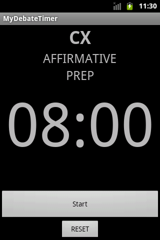 My Debate Timer截图1