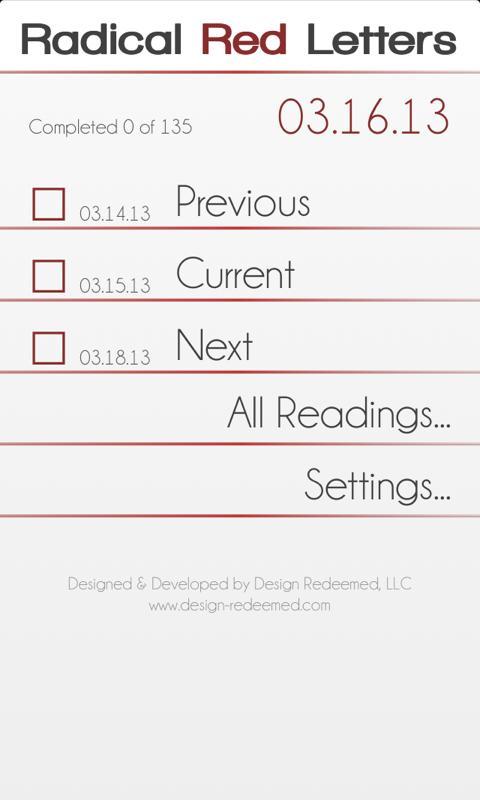 Radical Red Letters截图1