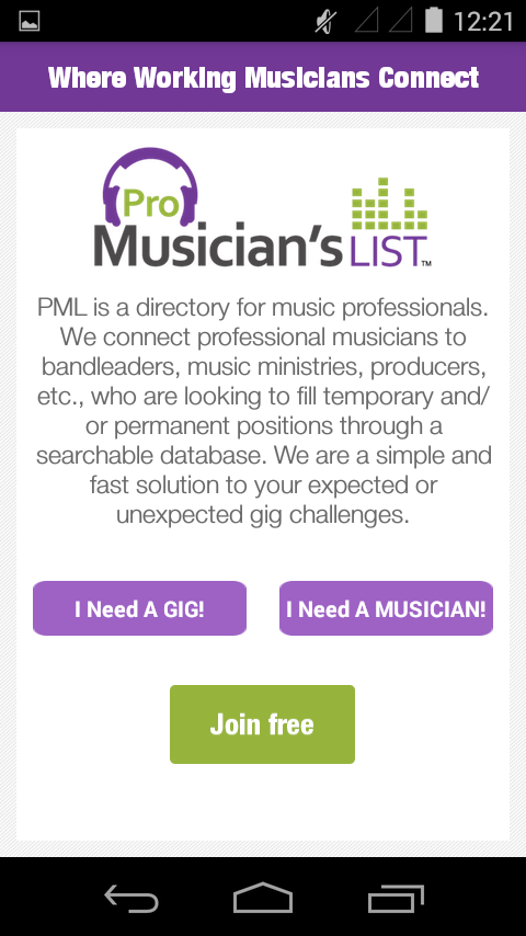 Pro Musician’s List截图3