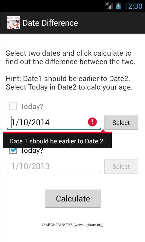 Date Diff截图3