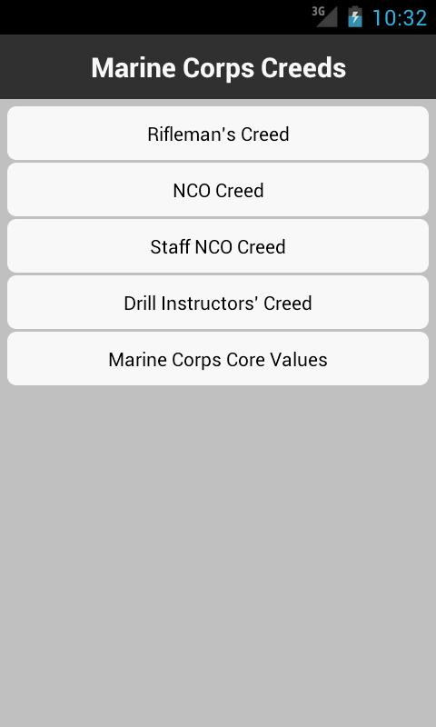 Marine Corps Creeds截图1
