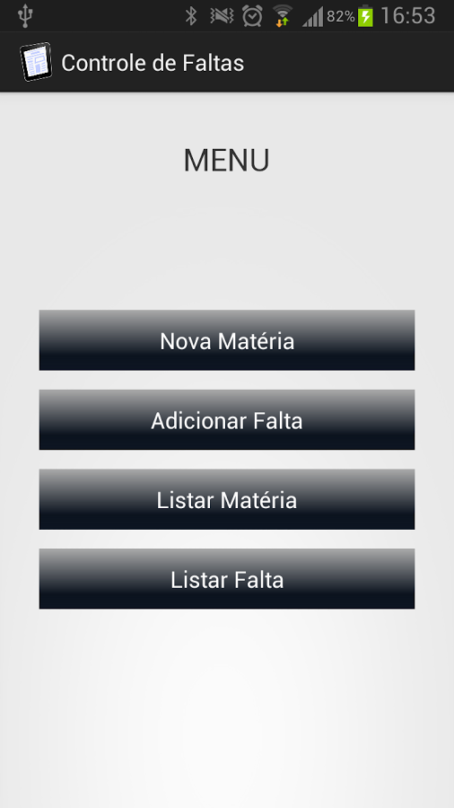 Controle de Faltas截图3