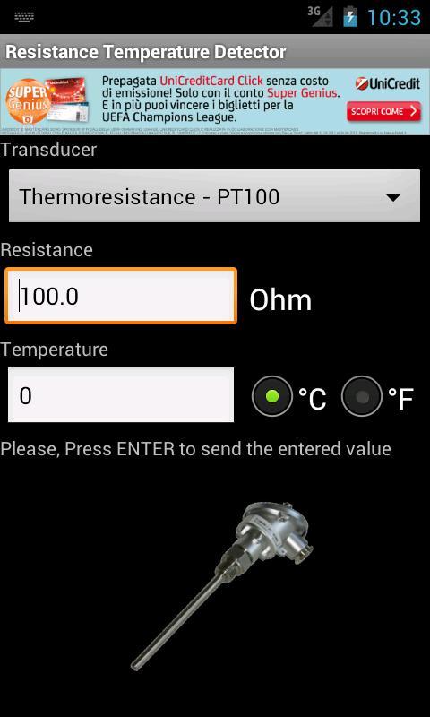 Resistance Temperature Detecto截图2