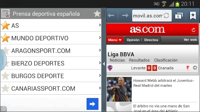 Prensa deportiva espa&ntilde;ol...截图1