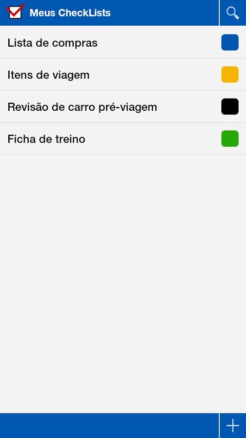 Meu CheckList截图1