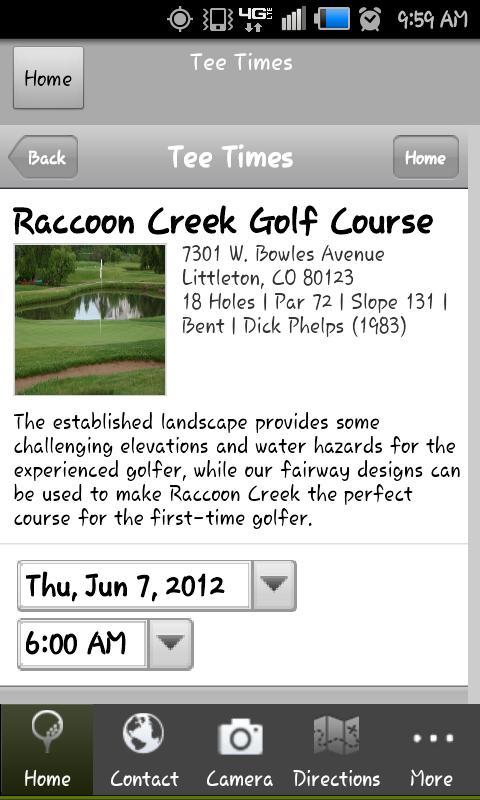 Raccoon Creek Golf Course截图3