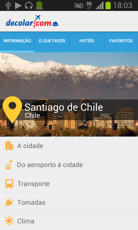 Guia de Santiago do Chile截图1