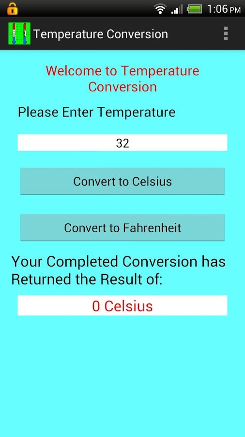 Temperature Conversion截图2