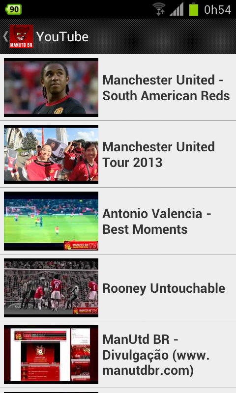 Manchester United Brasil截图8