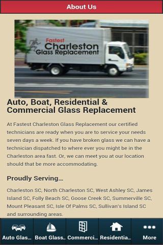 Charleston Glass Replacement截图6