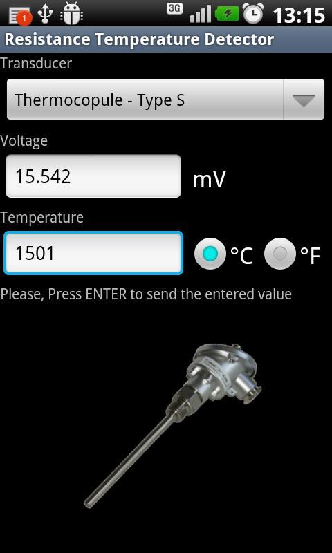 Resistance Temperature Detecto截图1