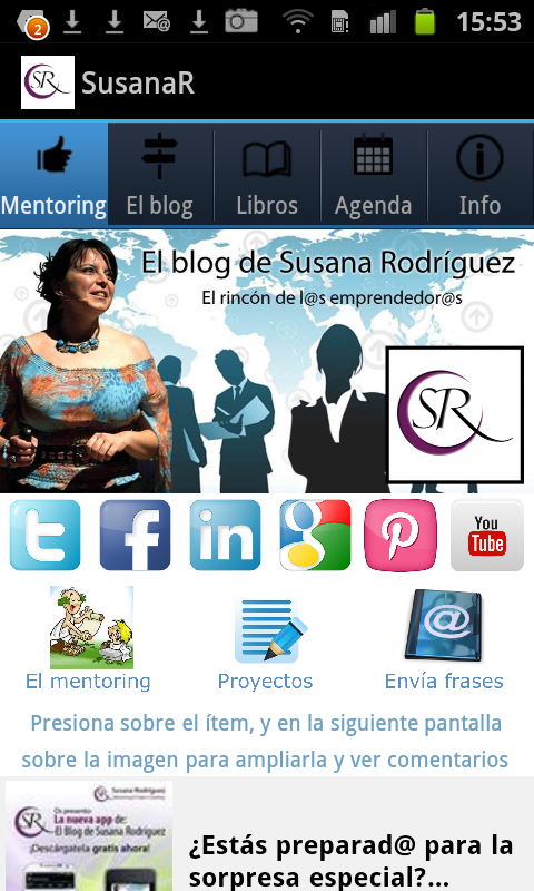 El blog de Susana Rodríguez截图1