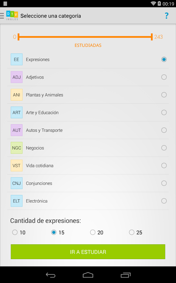 Domina tu vocabulario Inglés截图1