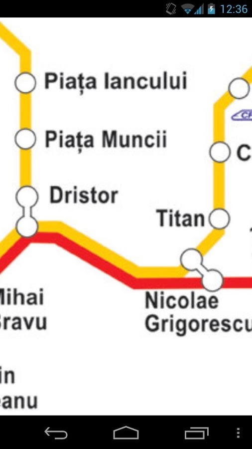 布加勒斯特地鐵線路圖截图4