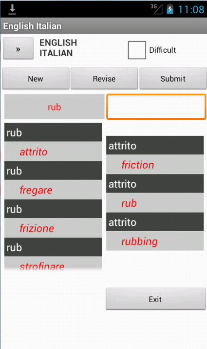 Italian English Dictionary截图11
