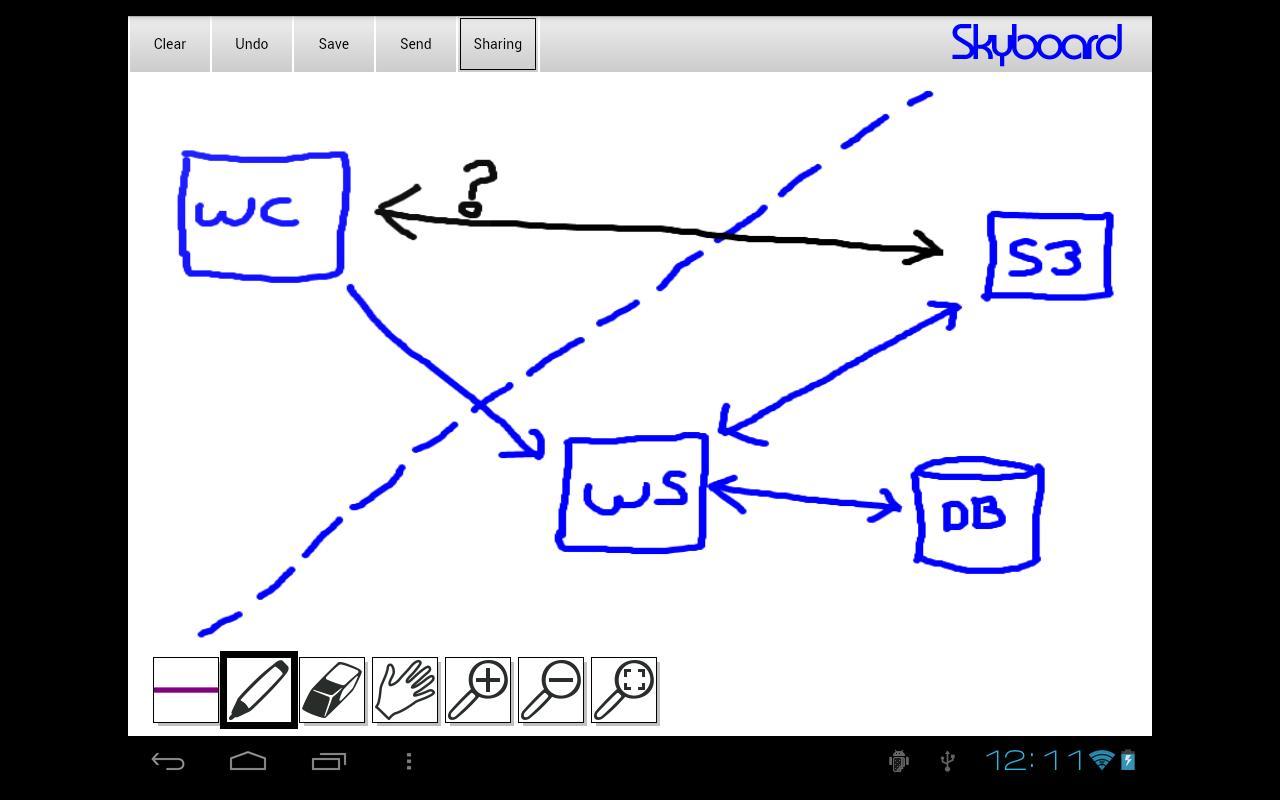 Skyboard Basic Whiteboard截图1