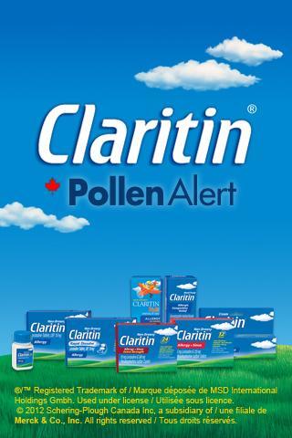 Claritin Pollen Alert截图1