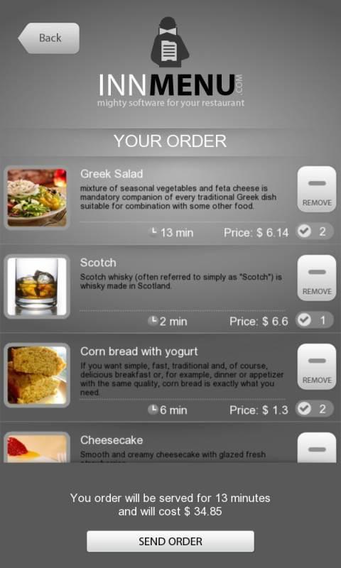 Innmenu free - restaurant menu截图4