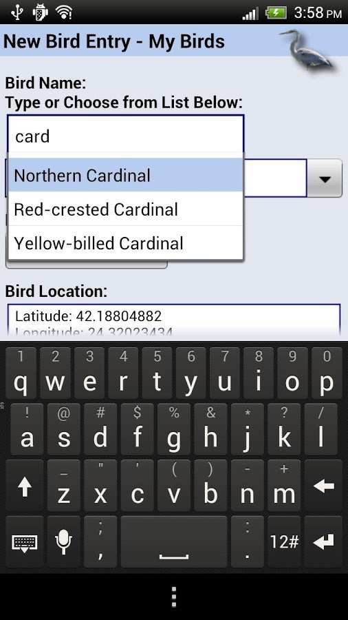 Happy Birding Journal - (FREE)截图3