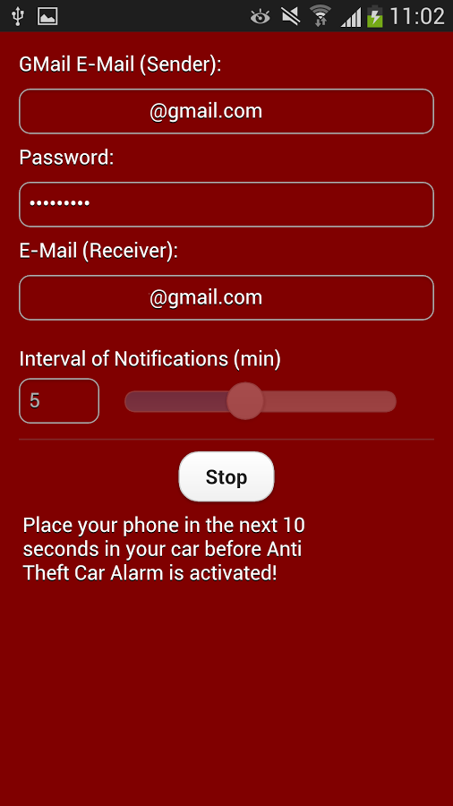 Anti Theft Car Alarm截图2