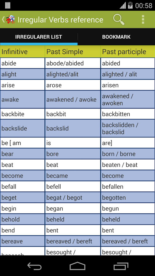 英语不规则动词截图1