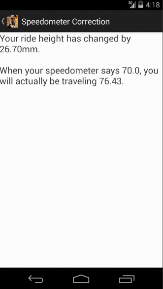 Speedometer Correction截图3