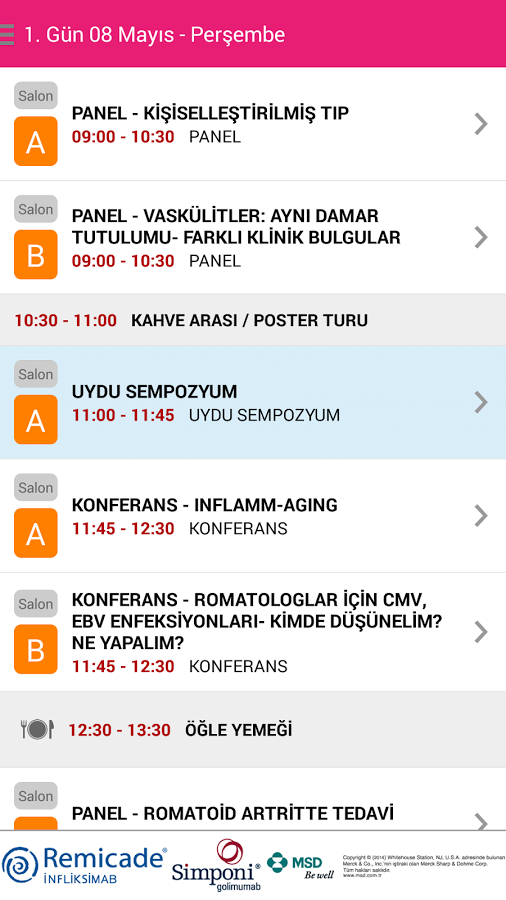 8. Anadolu Romatoloji Günleri截图3