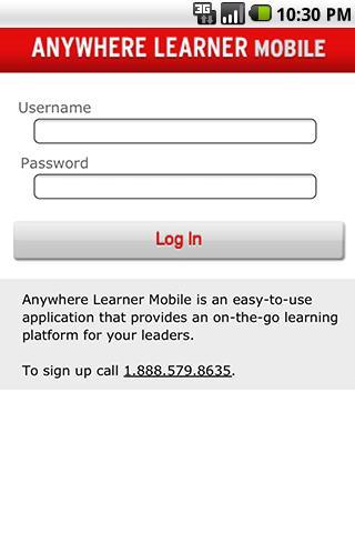 Anywhere Learner Mobile截图2