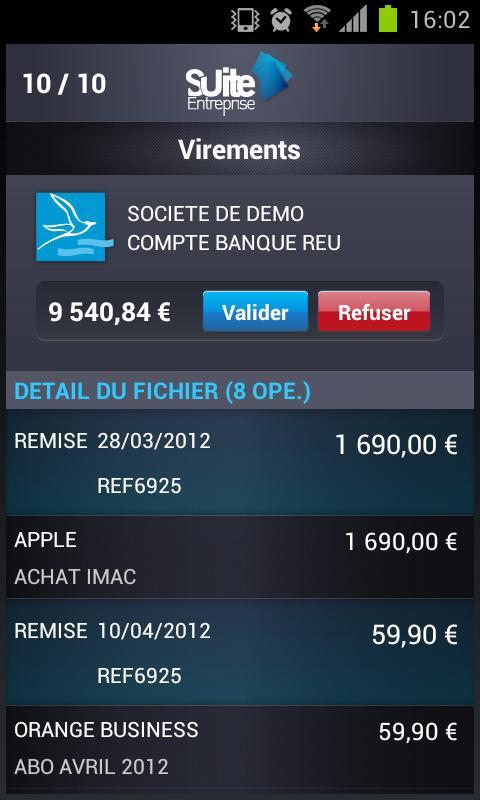 Suite Entreprise Mobile BR截图6