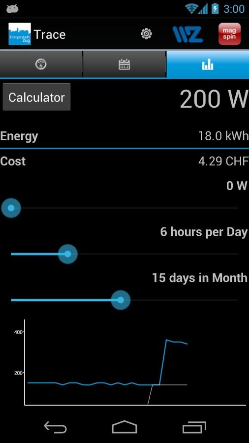 Zuger Smart Meter App截图3