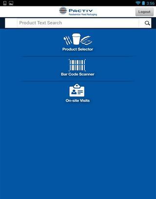 Pactiv Product Selector截图2