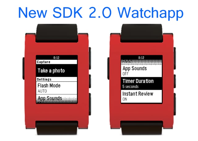 Pebble表相机快门:Watch Trigger截图1