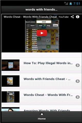 单词与朋友 Words with friends cheat截图2