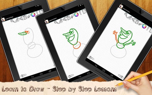 Drawing Lessons Ollaf Frozen截图7