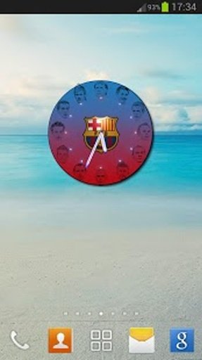 Barcelona Clock Widget截图3