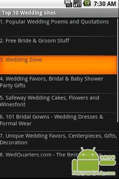 十大婚礼网站截图