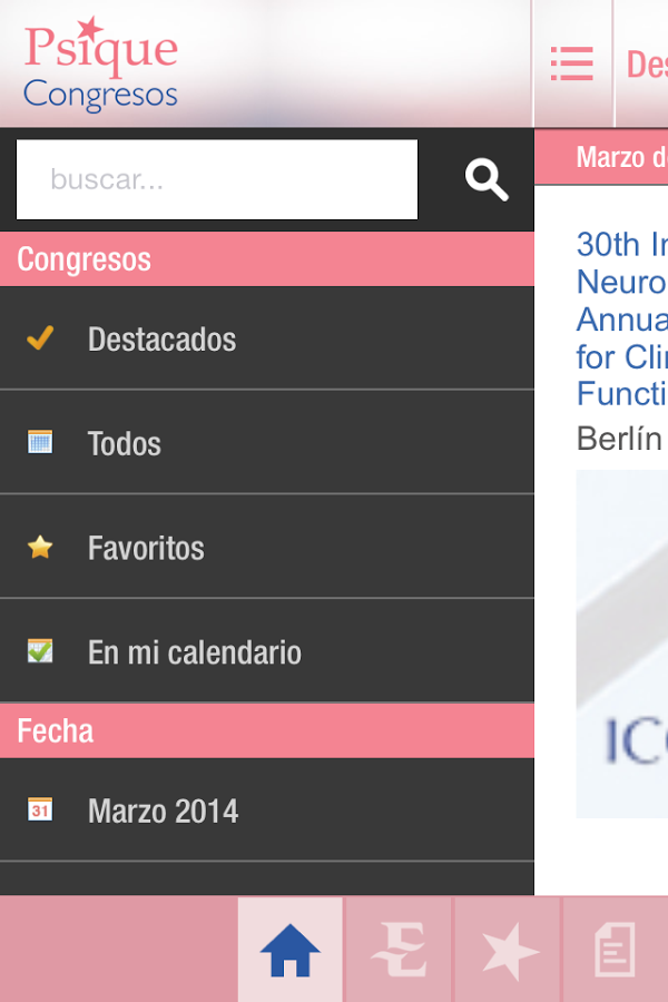 PSIQUE Congresos Psiquiatría截图1