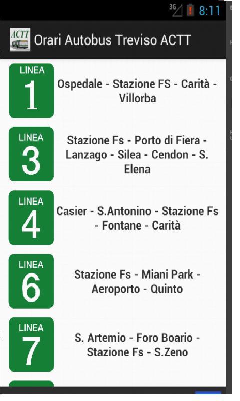 Orari Autobus Treviso ACTT截图3