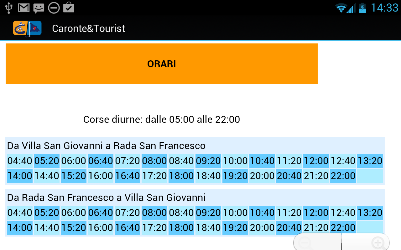 Caronte Orari截图4