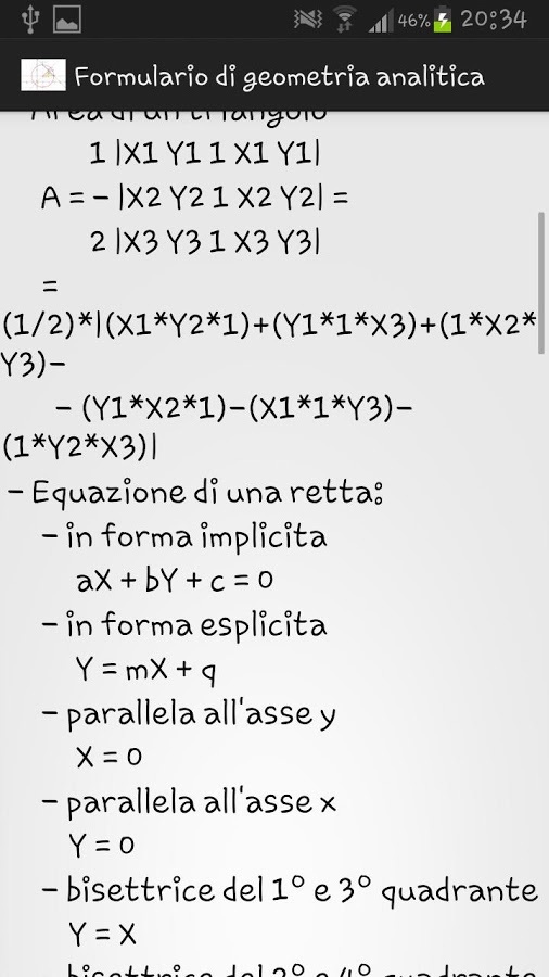 Formulario geometria analitica截图3