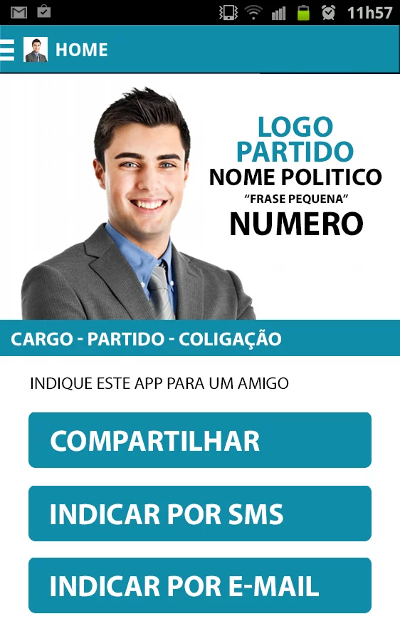 Aplicativo Político DEMO截图8