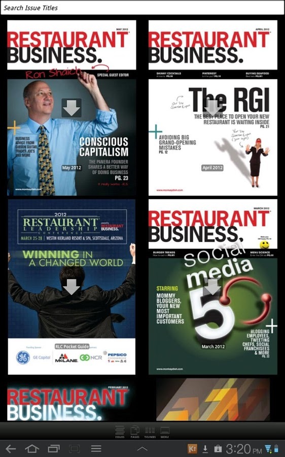 Restaurant Business Mag HD截图1