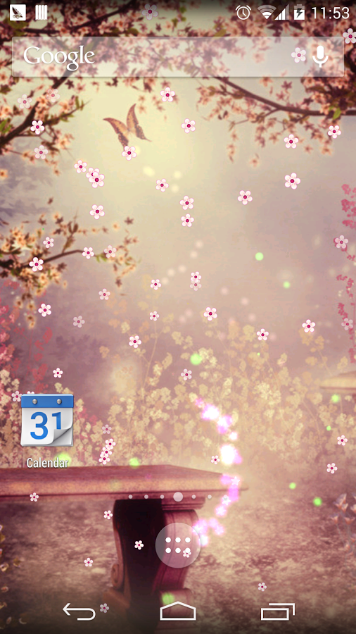春天的櫻花仙子壁紙截图8