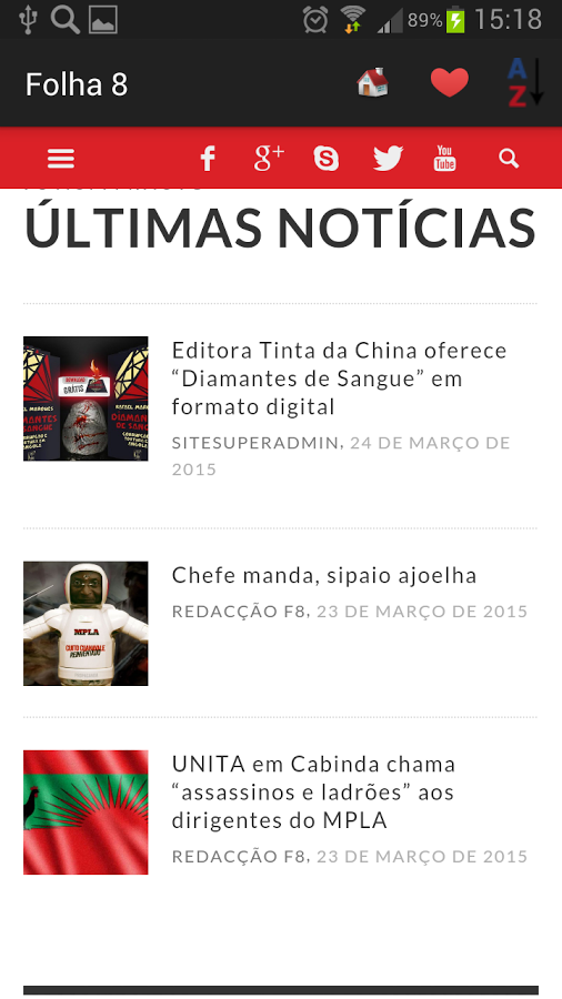 Angola Jornais e Notícias截图8