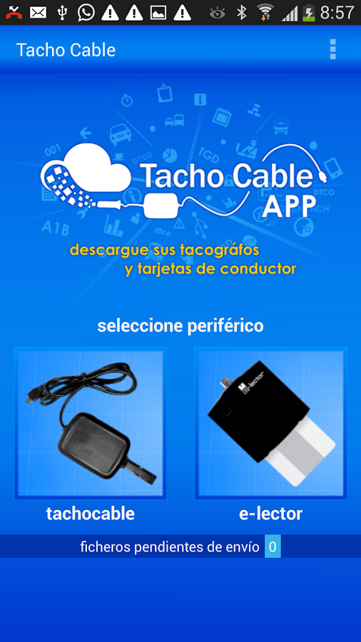 TACHOCABLE | Datos Tacógrafo截图1